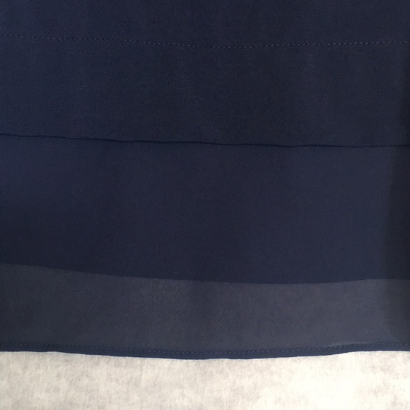 SUSAN GRAVER Wrinkle Resistant Jersey Knit Extra Long Line Layered Look Tunic. - Picture 8 of 12